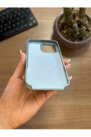 Apple Uyumlu iPhone 16 Pro Max Animasyonlu Stylus Silikon Kılıf Yeşil