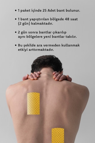 Hızlı Etkili Doğal Ginseng Bandı Eklem Için Rahatlatıcı Uzun Süreli Etki 250 Bant