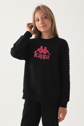 Kappa Kız Çocuk Siyah Sweatshirt 5274-41917 Siyah