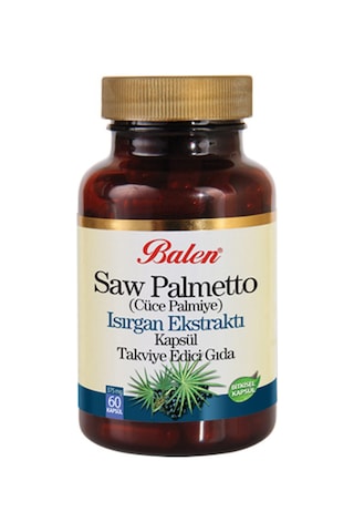 Saw Palmetto Isırgan Ekstraktı Kapsül 300 Mg 60 Kapsül Balen Saw Palmetto Isırgan Ekstraktı Kapsül 300 Mg 60 Kapsül Balen