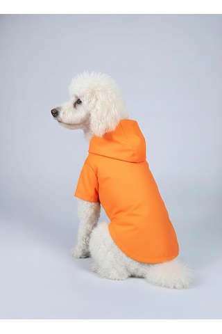 Mpz Pets Turuncu Fileli Yağmurluk Xl