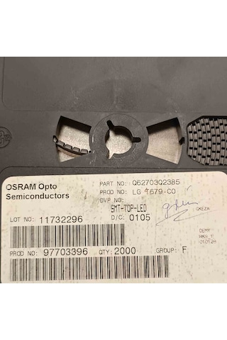 Lgt679-co Yeşil Top Led St Opto 75 Adet