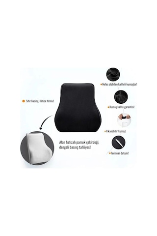 Ortopedik Sırt Destek Minderi Yeni Nesil Bel Ve Sırt Agrıları Icin Ortopedik Yastık