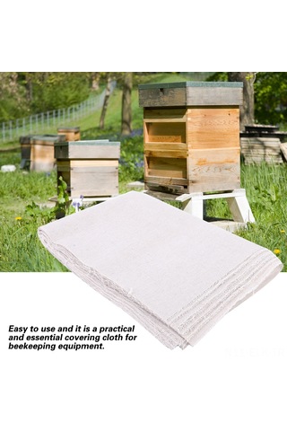 Xindoker 10 Adet Arı Kovanı Isı Yalıtım Kumaşı - Kaliteli Pamuk, Kalın, Büyük Boy, Arı Koruması, Arıcılık Gereci