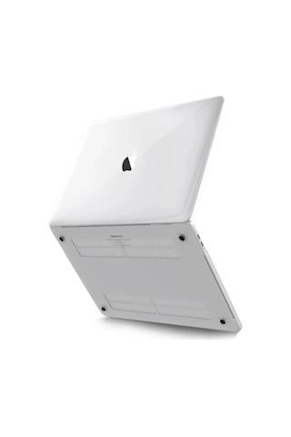 Mepa Newface Macbook Uyumlu Pro 13 2020 Macbook Uyumlu Buzlu Kapak - Şeffaf Najmaddin Standart