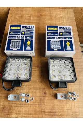 Üm Traktörler 16 Lı Led Lamba 2 Adet Takım