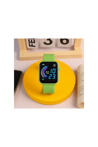 Su Geçirmez Watch Saat Akıllı Saat Değildir Açık Yeşil - 747927258 Yeşil