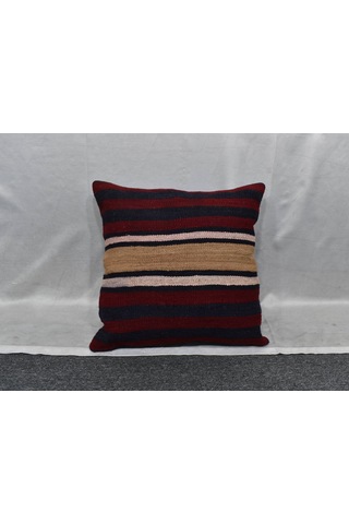 Zehra Abla Halı Yeni El Dokuma Dekoratif Kilim Kırlent Yastık Kılıfı 6232