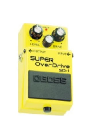 Boss Sd-1 Super Overdrive Compact Pedal