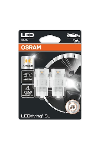 Osram T20 Tek Devreli Led Ampul Sarı 12v 7505dyp 1 Takım-2 Adet Sku: Smg8690010231475 Açık Kahverengi