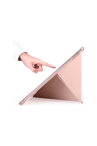 Apple İpad Pro 10.5 7.nesil Uyumlu Kalem Bölmeli Katlanabilir Kılıf Kapaklı Kılıf