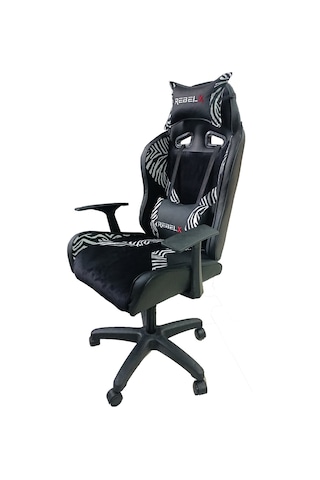 Rebelx  Icon Oyuncu Koltuğu Siyah - Beyaz