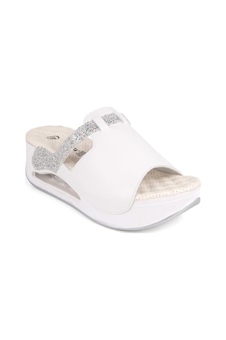 Muya Libra Air Max Anatomik Taban Kadın Terlik Beyaz 36-40 001