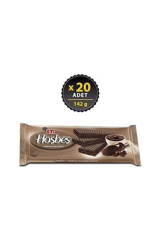 Eti Hoşbeş Kakaolu Kremalı Gofret 20 x 142 G