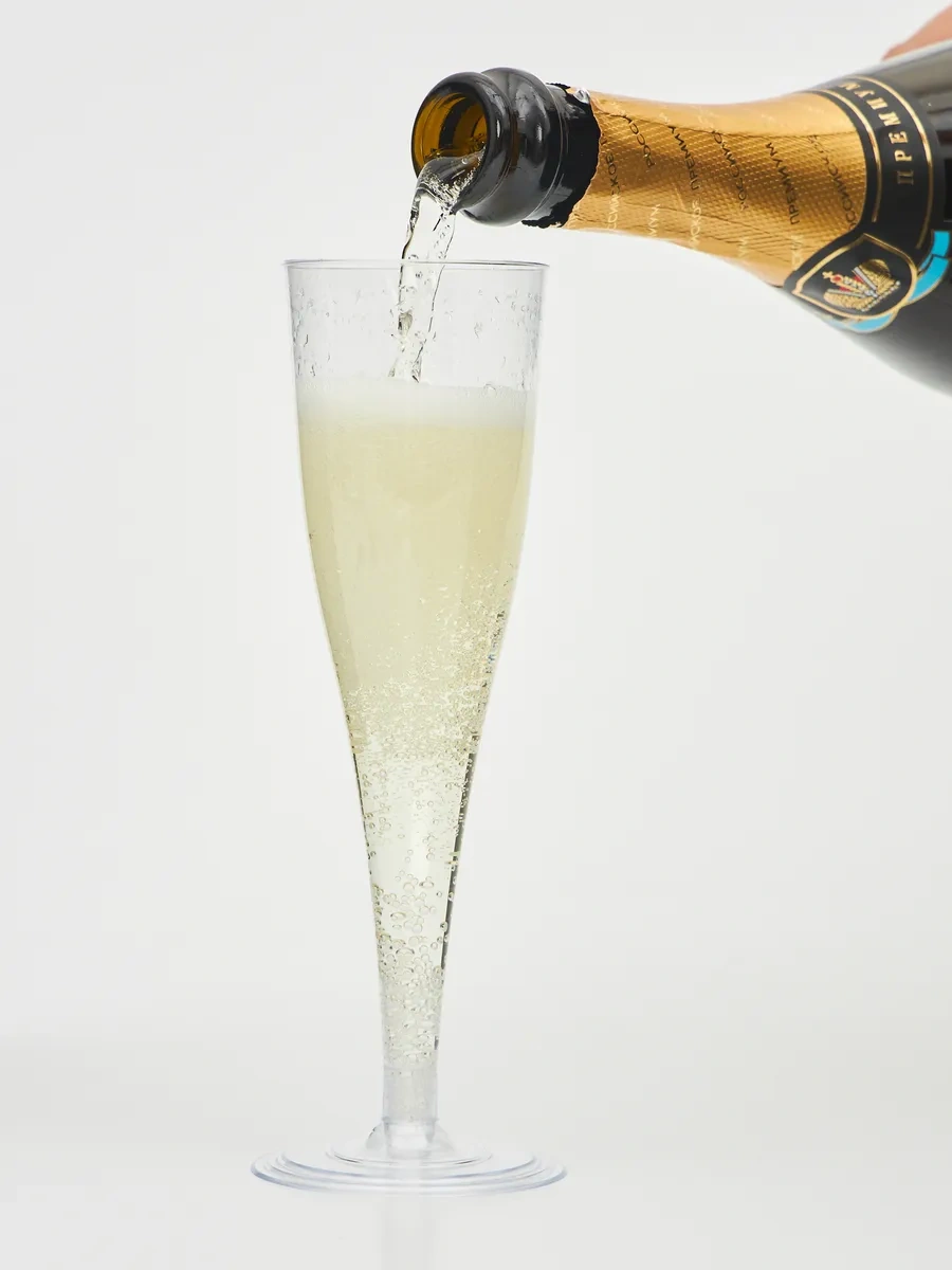 Upakuj-sa Tek Kullanımlık Şampanya Şampanya Kadehleri Seti 259082916 100 adet