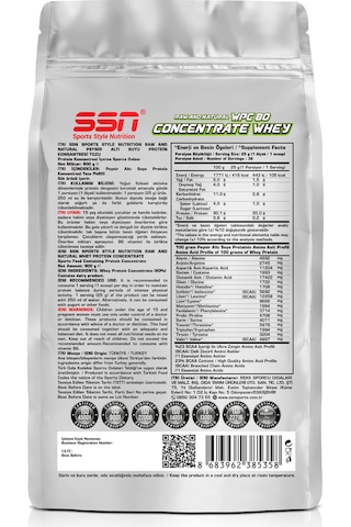 Raw And Natural Wpc80 900 G Aromasız