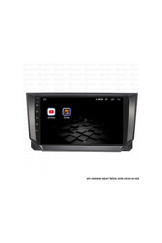 Myway Seat Ibiza Android Multimedya Carplay Navigasyon Ekran - 8gb Ram+128 Gb Hdd - Myway