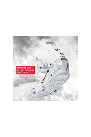 Xcman Snowboard Bindings Bağlama -m2-white 2025 Beyaz