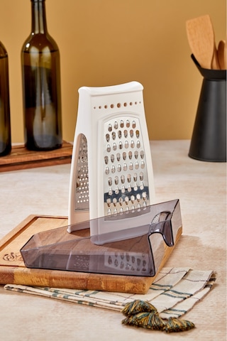 Cooker Lüx Model Hazneli Paslanmaz Çelik Rende Siyah Ckr3352 Siyah