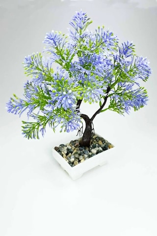 Tedar Kasımpatı Bonsai Yapay Ağaç 25x20 Cm Najmaddin 6411267