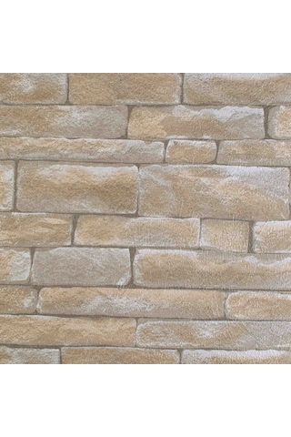 Halley Duvar Kağıtları Doğal Taş Desen Duvar Kağıdı (441978714)