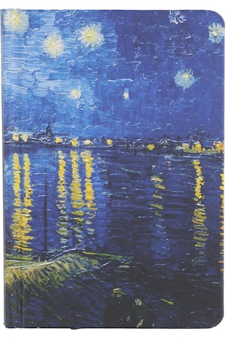 Deffter 5 Yıllık Zamansız Ajanda Van Gogh Starry Night Çok Renkli