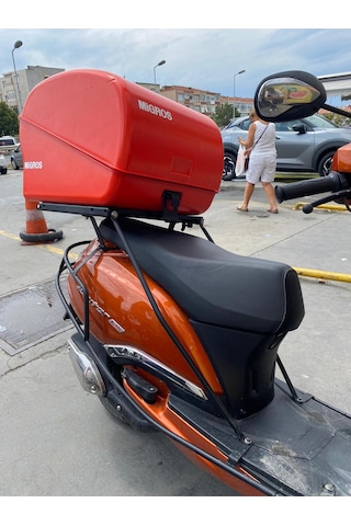 Jüpiter 125 Damperli Kurye Paket Çanta Demiri