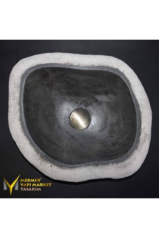Bazalt Dışı Mucartalı Şekilsiz Mini Lavabo