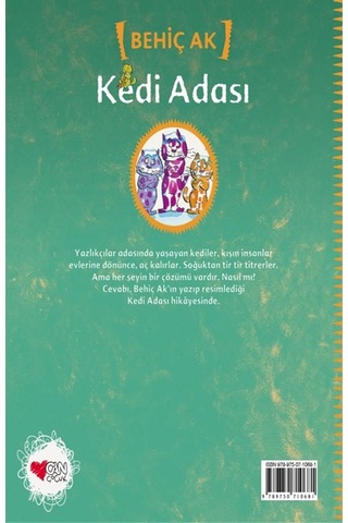 Kedi Adası - Behiç Ak - Can Çocuk Yayınları