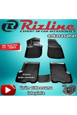 Rizline Dacia Sandero Stepway 3D Paspas Havuzlu 2012-2020 Arası N11.27056