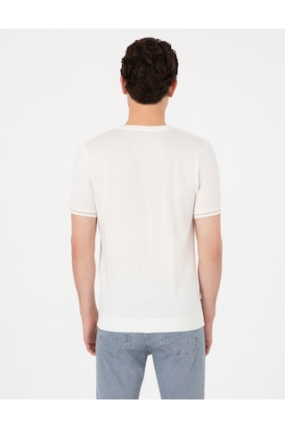 Pierre Cardin Erkek Ekru Kazak /triko 50303616-vr019 Ekru