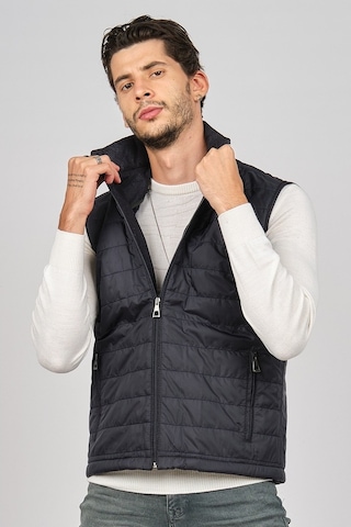 Daynax Erkek Içi Kürklü Fermuar Cepli Yelek 4920902 Lacivert Lacivert