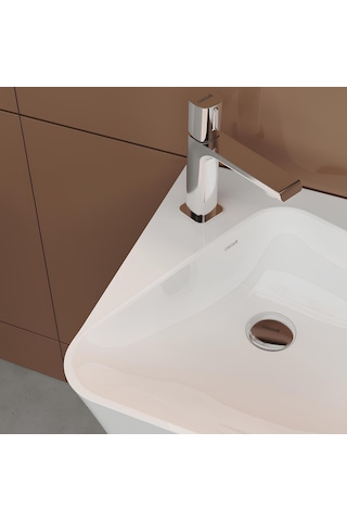Creavit Avis AV145 Monoblok Batarya Delikli Beyaz Lavabo Beyaz 45 x 45 CM