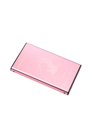 Addwıngs 2.5'' Taşınabilir 160gb Harici Sabit Disk Mobil Usb3.0 Hdd Yüksek Güvenlik/otomatik Kopyalama/masaüstü Dizüstü Bilgisayarla Uyumlu, Pembe