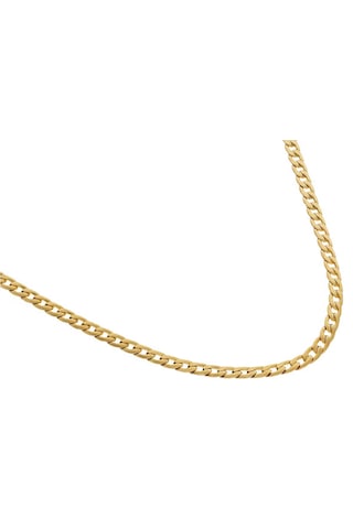 Erkek 3 Mm Düz İnce Gold Renk Çelik Zincir Kolye Gold