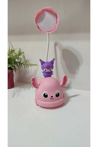 Kuromi Arabalı Masa Üzeri Gece Lambası Çok Renkli