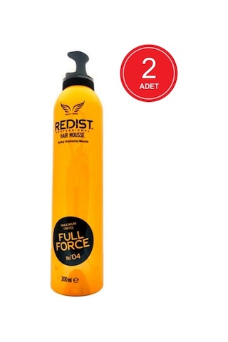 Redist Full Force Saç Köpüğü 2 x 300 ML