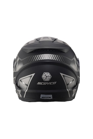 Scoyco Ff-868 Çene Açılır Motosiklet Kaskı Space