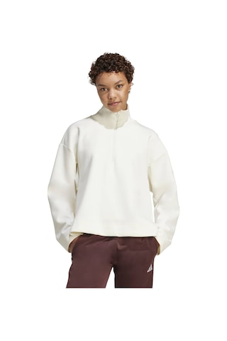 Owhıte Adidas Kadın Günlük Sweatshirt W All Szn Sl Qz Jv9907 BEYAZ