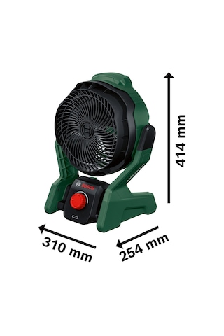 Bosch Universalfan 18v-1000 1x2.0ah Akülü Fan - 06039E1001