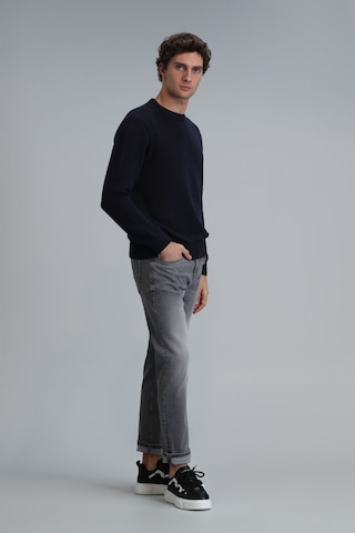 Lufian Stef Smart Jean Erkek Pantolon Slim Fit Açık Gri Açık Gri 111200174100180 Açık Gri