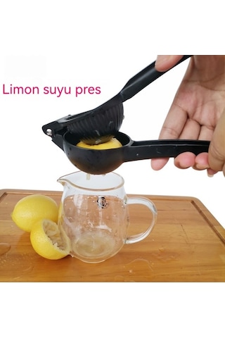 Dancemonkey Çinko Alaşımı Limon Sıkacağı, Siyah Siyah