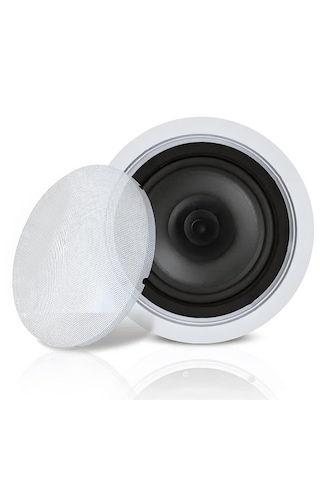 2 Adet 13 Cm Tavan Alçıpan Trafosuz Hoparlör 10w