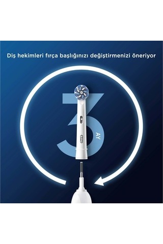 Diş Fırçası Yedek Başlığı - 4 Adet Hassas Temizlik İçin