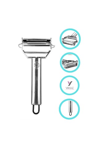Yayke Paslanmaz Çelik Jülyen Soyacak Pratik Sebze Soyucu