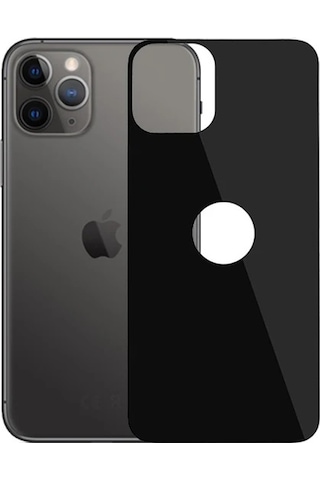 Apple iPhone Uyumlu 11 Pro Max 6.5 İnç 2019 Full Arka Koruma 9h Temperli Kırılmaz Cam Beyaz Mh-hs0238915666