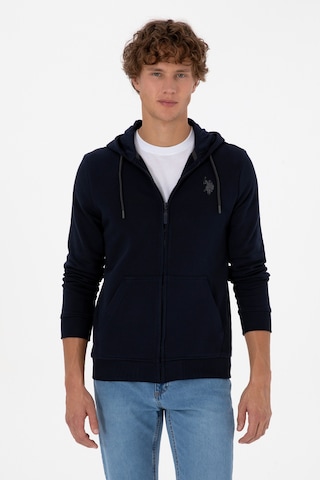 U.S. Polo Assn. Erkek Lacivert Örme Hırka 50313748-VR033