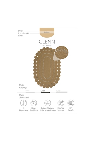 Cool Halı Luke 862 Mutfak Halısı Halı Yolluk Antre Hol Halısı Oval Banyo Halısı Hasır Balkon Halısı