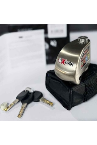Tex Ty525 Plus 10mm Alarmlı Disk Kilidi-75416