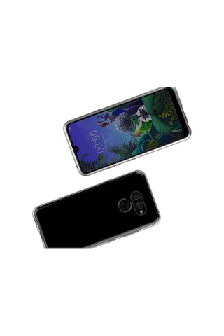 LG Uyumlu K40s Kılıf Zore Süper Silikon Kapak Renksiz